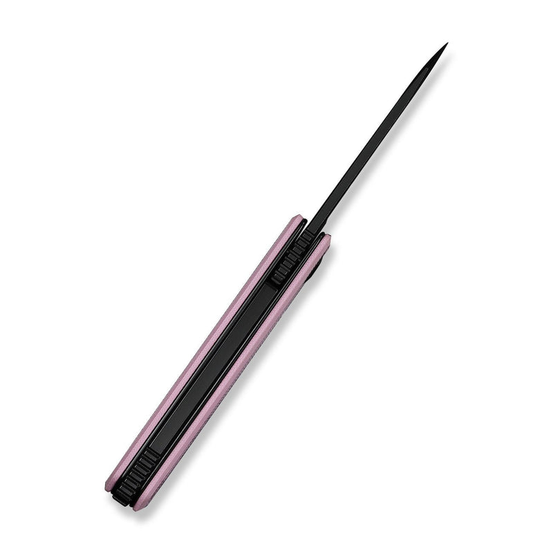 CIVIVI Kukei Front Flipper Knife Powder Pink G10 Handle (2.02
