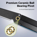 CIVIVI KwaiQ Flipper Knife G10 Handle (2.97" Nitro - V Blade) C23015 - 3 - CIVIVI