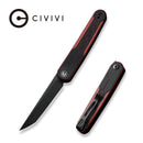 CIVIVI KwaiQ Flipper Knife G10 Handle (2.97" Nitro - V Blade) C23015 - 1 - CIVIVI