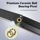CIVIVI KwaiQ Flipper Knife G10 Handle (2.97" Nitro - V Blade) C23015 - 1 - CIVIVI
