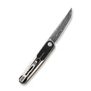 CIVIVI KwaiQ Flipper Knife G10 Handle (2.97" Damascus Blade) C23015 - DS1 - CIVIVI