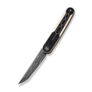 CIVIVI KwaiQ Flipper Knife G10 Handle (2.97" Damascus Blade) C23015 - DS1 - CIVIVI