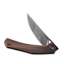 CIVIVI Lazar Front Flipper Knife Copper Handle (3.31" Damascus Blade) C20013 - DS1 - CIVIVI