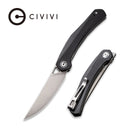 CIVIVI Lazar Front Flipper Knife G10 Handle (3.31" 10Cr15CoMoV Blade) C20013 - 1 - CIVIVI