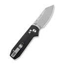 CIVIVI Lil Yonder Thumb Stud & Crossbar Lock Knife Black G10 Handle (2.44" Stonewashed 14C28N Blade) C25025B Sample2