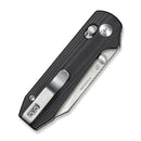 CIVIVI Lil Yonder Thumb Stud & Crossbar Lock Knife Black G10 Handle (2.44" Stonewashed 14C28N Blade) C25025B Sample2