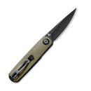 CIVIVI Lumi Top Flipper Pocket Knife Micarta Handle (2.56" 14C28N Blade) C20024 - 1 - CIVIVI