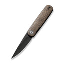 CIVIVI Lumi Top Flipper Pocket Knife Micarta Handle (2.56" 14C28N Blade) C20024 - 5 - CIVIVI