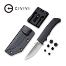 CIVIVI M2 Backup Fixed Blade Knife G10 Handle (3.09" D2 Blade) C2016C - CIVIVI