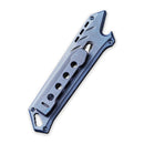 CIVIVI Mandate Utility Knife Titanium Handle (2.12" 1PC Damascus Blade) C2007B, With 2PCS 9Cr18MoV Blades - CIVIVI