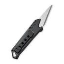 CIVIVI Mandate Utility Knife Titanium Handle (2.12" 1PC Damascus Blade) C2007D, With 2PCS 9Cr18MoV Blades - CIVIVI