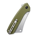 CIVIVI Mastodon Flipper Knife G10 Handle (3.83" 9Cr18MoV Blade) C2012A - CIVIVI
