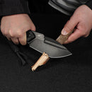 CIVIVI Maxwell Fixed Blade Knife G10 Handle (4.74" D2 Blade) C21040 - 1 - CIVIVI