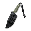 CIVIVI Maxwell Fixed Blade Knife G10 Handle (4.74" D2 Blade) C21040 - 2 - CIVIVI