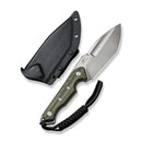 CIVIVI Maxwell Fixed Blade Knife G10 Handle (4.74" D2 Blade) C21040 - 2 - CIVIVI