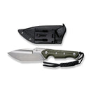CIVIVI Maxwell Fixed Blade Knife G10 Handle (4.74" D2 Blade) C21040 - 2 - CIVIVI