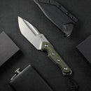 CIVIVI Maxwell Fixed Blade Knife G10 Handle (4.74" D2 Blade) C21040 - 2 - CIVIVI