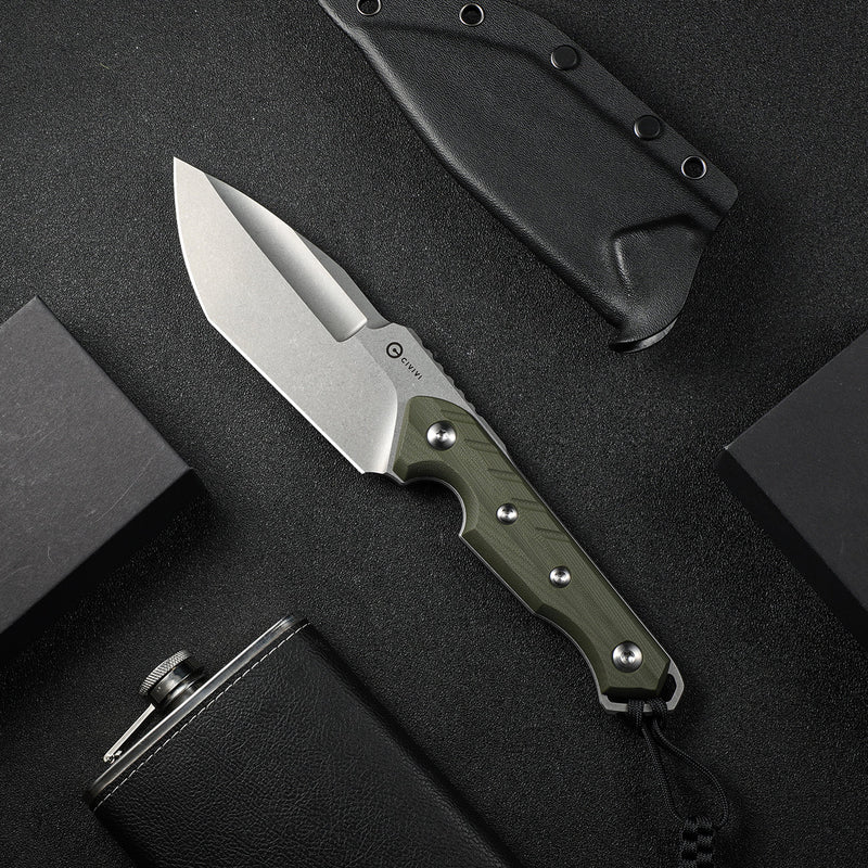 CIVIVI Maxwell Fixed Blade Knife G10 Handle D2 Blade – CIVIVI KNIFE