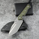 CIVIVI Maxwell Fixed Blade Knife G10 Handle (4.74" D2 Blade) C21040 - 2 - CIVIVI