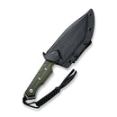 CIVIVI Maxwell Fixed Blade Knife G10 Handle (4.74" D2 Blade) C21040 - 2 - CIVIVI