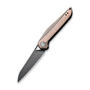 CIVIVI McKenna Front Flipper Knife Copper Handle (2.92" Damascus Blade) C905DS - 3 - CIVIVI