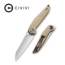 CIVIVI McKenna Front Flipper Knife G10 Handle (2.92" D2 Blade) C905A - CIVIVI