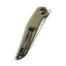 CIVIVI McKenna Front Flipper Knife G10 Handle (2.92" D2 Blade) C905B - CIVIVI