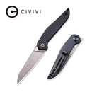 CIVIVI McKenna Front Flipper Knife G10 Handle (2.92'' Damascus Blade) C905DS - CIVIVI