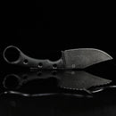 CIVIVI Midwatch Fixed Blade Knife Carbon Fiber Handle (3.39" Damascus Blade) C20059B - DS1 - CIVIVI