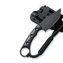 CIVIVI Midwatch Fixed Blade Knife Micarta Handle (3.39" N690 Blade) C20059B - 1 - CIVIVI