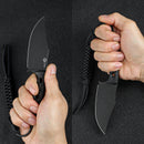 CIVIVI Midwatch Fixed Blade Knife Micarta Handle (3.39" N690 Blade) C20059B - 1 - CIVIVI