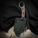 CIVIVI Midwatch Fixed Blade Knife Micarta Handle (3.39" N690 Blade) C20059B - 2 - CIVIVI