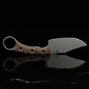 CIVIVI Midwatch Fixed Blade Knife Micarta Handle (3.39" N690 Blade) C20059B - 2 - CIVIVI