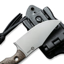 CIVIVI Midwatch Fixed Blade Knife Micarta Handle (3.39" N690 Blade) C20059B - 2 - CIVIVI