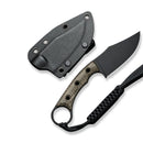 CIVIVI Midwatch Fixed Blade Knife Micarta Handle (3.39" N690 Blade) C20059B - 3 - CIVIVI