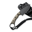 CIVIVI Midwatch Fixed Blade Knife Micarta Handle (3.39" N690 Blade) C20059B - 3 - CIVIVI
