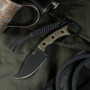 CIVIVI Midwatch Fixed Blade Knife Micarta Handle (3.39" N690 Blade) C20059B - 3 - CIVIVI