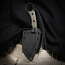CIVIVI Midwatch Fixed Blade Knife Micarta Handle (3.39" N690 Blade) C20059B - 3 - CIVIVI
