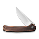 CIVIVI Mini Asticus Flipper Knife Copper Handle (3.25" 10Cr15CoMoV Blade) C19026B - 1 - CIVIVI