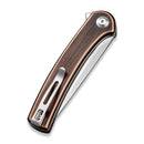 CIVIVI Mini Asticus Flipper Knife Copper Handle (3.25" 10Cr15CoMoV Blade) C19026B - 1 - CIVIVI