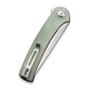 CIVIVI Mini Asticus Flipper Knife G10 Handle (3.25" 10Cr15CoMoV Blade) C19026B - 3 - CIVIVI