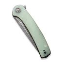 CIVIVI Mini Asticus Flipper Knife G10 Handle (3.25" Damascus Blade) C19026B - DS1 - CIVIVI