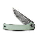 CIVIVI Mini Asticus Flipper Knife G10 Handle (3.25" Damascus Blade) C19026B - DS1 - CIVIVI