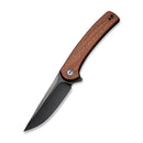 CIVIVI Mini Asticus Flipper Knife Wood Handle (3.25" 10Cr15CoMoV Blade) C19026B - 5 - CIVIVI