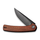 CIVIVI Mini Asticus Flipper Knife Wood Handle (3.25" 10Cr15CoMoV Blade) C19026B - 5 - CIVIVI