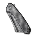 CIVIVI Mini Bullmastiff Flipper Knife Carbon Fiber & G10 Handle (2.97" Damascus Blade) C2004DS - 1 - CIVIVI
