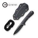 CIVIVI Mini Elementum Fixed Blade Knife G10 Handle (2.24" Nitro - V Blade) C23010 - 1 - CIVIVI