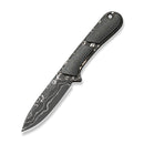 CIVIVI Mini Elementum Fixed Blade Knife Micarta Handle (2.24" Damascus Blade) C23010 - DS1 - CIVIVI
