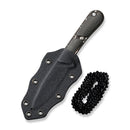 CIVIVI Mini Elementum Fixed Blade Knife Micarta Handle (2.24" Damascus Blade) C23010 - DS1 - CIVIVI