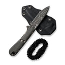 CIVIVI Mini Elementum Fixed Blade Knife Micarta Handle (2.24" Damascus Blade) C23010 - DS1 - CIVIVI